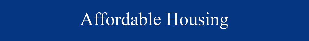 affordable housing